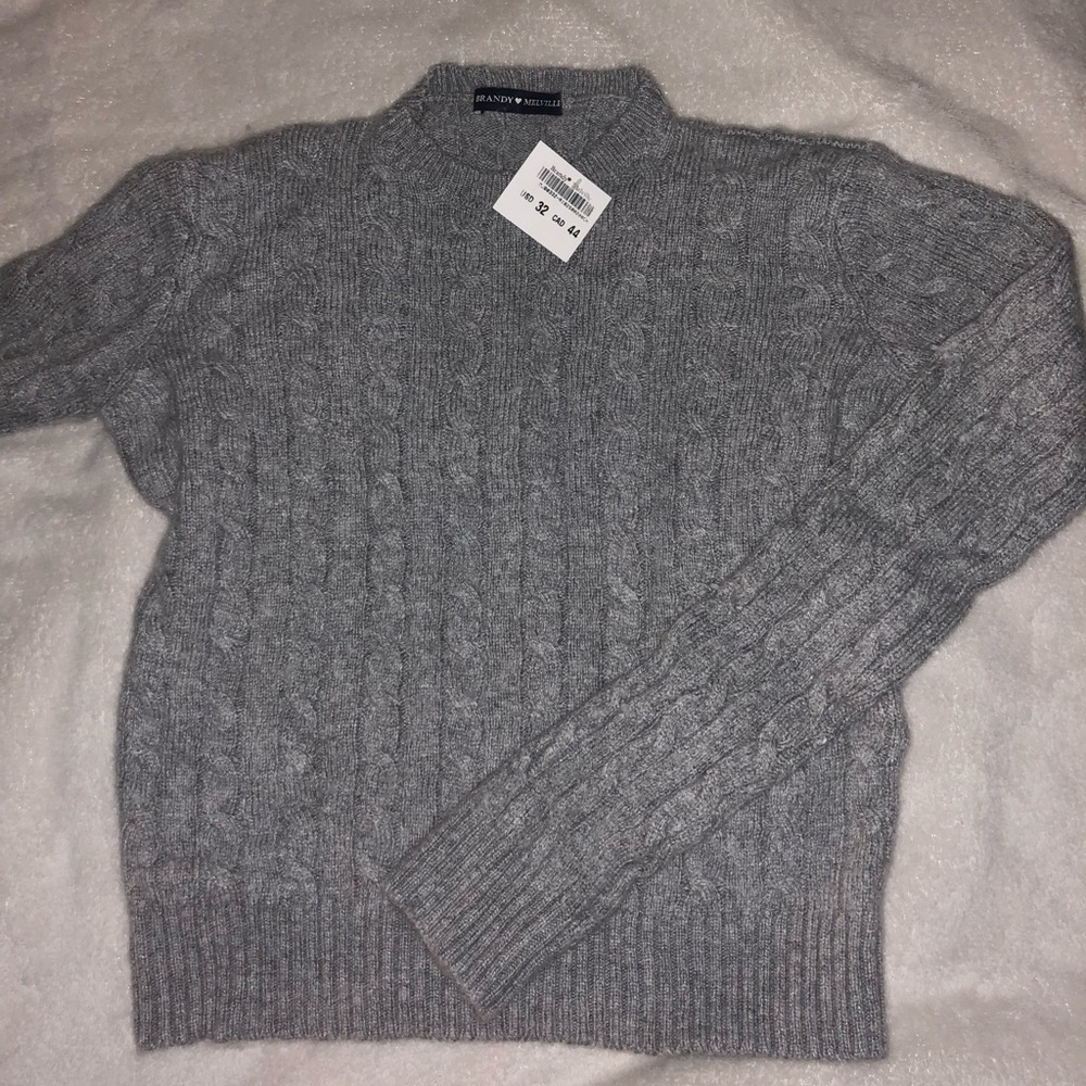 BRAND NEW brandy melville crop sweater